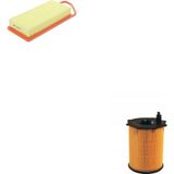 Sardes Filtre Seti Peugeot 206+ 1.4 Hdı Dizel 2009-2010 DV4TD/TED/TED4 2li Hava + Yağ Filtre