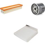 Sardes Filtre Seti Renault Clio Iıı 1.2 Benzinli 2006-2012 3lü Hava + Yağ F. + Polen