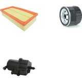 Sardes Filtre Seti Renault Clio Iıı 1.5 Dcı Dizel 2005-2011 3lü Hava + Yağ F. + Yakıt Filtre
