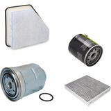 Sardes Filtre Seti Toyota Auris 1.4 D 4d Dizel 2007-2008 4lü Hava + Yağ F. + Yakıt + Polen