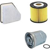 Sardes Filtre Seti Toyota Auris 1.4 D 4d Dizel 2009-2012 3lü Hava + Yağ F. + Yakıt Filtre