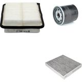 Sardes Filtre Seti Toyota Auris 1.6 Benzin 2007-2008 3lü Hava + Yağ F. + Polen
