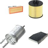 Sardes Filtre Seti Volkswagen Jetta 1.4 Tsı 2007-2010 140-170 Beygir Bmy Cavd Motor 4lü Hava + Yağ F. + Yakıt + Polen
