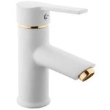 Sardıcı Argus Series Gold Detaylı Beyaz Lavabo Bataryası