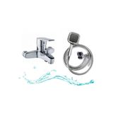 Sardıcı Banyo Bataryası ve Kare El Duşu 150 cm Spiral Set