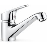 Sardıcı Lavabo Musluğu Krom Pirinç Malzemeden Aç - Kapa Batarya Modeli