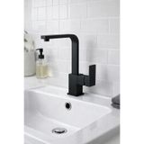 Sardıcı Montana Series Kare Siyah Lavabo Bataryası Beş Yıl Garantili Tam Takım