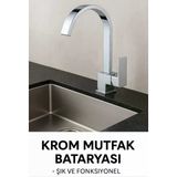 Sardıcı Phantom Serisi Krom 5 Yıl Garantili Mutfak Bataryası