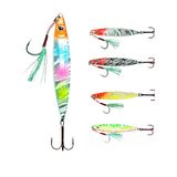 Sardin 60GR - 86MM - 5 Adet Jig Set- Levrek, Palamut, Lüfer, Çinekop, Turna Için En Iyi Jig Yemi
