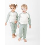 Sare Baby Konfor Serisi Unisex Bebek Takımı 3'lü Set Ekstra Yumuşak %100 Pamuk Özel Fitilli Kumaş - 6 - 12 Ay - Açık Su Yeşili