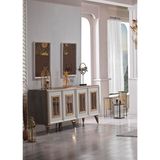 Sare Home Carina Konsol - 180 - Ceviz - Gri