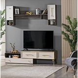 Sare Home Carina Tv Ünitesi - Ceviz - Gri