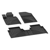 Sare Tuning Hyundai Santa Fe Dizel 2018+ Uyumlu Lux Seri Sahler 4.5D Havuzlu Paspas