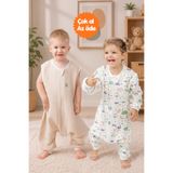 Sarebaby Mevsimlik Uyku Tulumu Seti 1.0 TOG & 0.5 TOG %100 Doğal Pamuk
