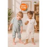 Sarebaby Yazlık Uyku Tulumu Seti 0,2 Tog 2'li %100 Doğal Pamuk