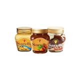 Sarelle 3'Lü Tanışma Paketi (Findik Ezmesi 350 Gr Kakaolu Findik Kremasi 350 Gr Duo 350 Gr)