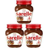 Sarelle Şeker Ilavesiz Kakaolu Fındık Ezmesi 3 x 350 gr