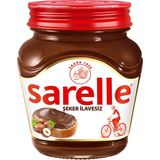 Sarelle Şeker İlavesiz Kakaolu Fındık Ezmesi 350 G (3'Li Paket)