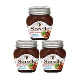 Sarelle Şekersiz Kakaolu Fındık Ezmesi 3 x 350 gr - 1,08 kg