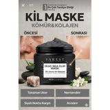 Sarest skincare Ölü Deniz Kil Maskesi Kolajen Siyah Nokta Karşıtı Ölü Deriden Arındırır Yüze Canlılık Sağlar 150g