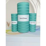 Saret Home Pamuk Saten Çift Kişilik Lastikli Çarşaf Set ,otel Tipi Yastıklı , - Turkuaz - 160x200