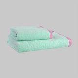 Sarev Almira-Z Mint %100 Pamuk Havlu 50*90CM - 50 x 90 cm - 001-Renkli