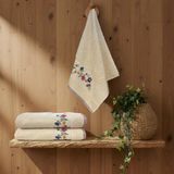 Sarev Azize %100 Pamuk Havlu 50*90CM - 50 x 90 cm - 001-Renkli