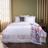 Sarev Azize Multicolor Çift Kişilik %100 Pamuk Nevresim Takımı - Renkli - 200 x 220 cm