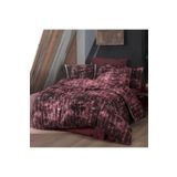 Sarev Doryana King Size (Battal Boy)%100 Pamuk Flanel (Pazen) Nevresim Takımı