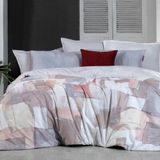Sarev Gaudi Multicolor King Size (Battal Boy) %100 Pamuk Nevresim Takımı - 240 x 220 cm - Renkli