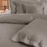 Sarev Monochrome Mocha %100 Pamuk Saten ''300 Tc" Nevresim Takımı Tk V7 - 160 x 220 cm