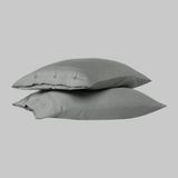 Sarev monochrome pamuk saten yastık kılıfı gray - Gri - 50 X 70