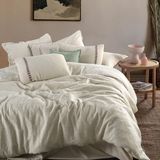 Sarev Mood Comfort Lena Çift Kişilik Nevresim Takımı Bej - Renkli - 200 x 220 cm