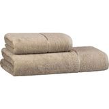 Sarev New Soho Bej Havlu Hamam Seti 50*90 - 90*150 Cm. - Renkli - 90 x 150 cm