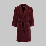 Sarev New Soho Bordo %100 Pamuk X-Large Beden Bornoz - . - Renkli