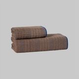 Sarev Omen Pamuk Havlu 85*150 cm Mocha - 85 x 150 cm - Renkli