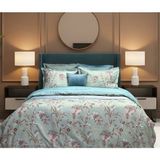 Sarev Opulent Tencel Çift Kişilik Nevresim Takımı, 4y Yeşil - Renkli - 200 x 220 cm
