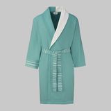 Sarev Rio %100 Pamuk Yeşil Bornoz Large