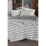 Sarev Salamanca Ekru Mood Comfort Çift Kişilik Pamuk Çift Taraflı Yıkamalı Nevresim Takımı - 200 x 220 cm