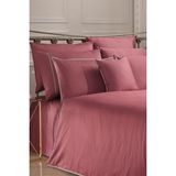 Sarev Sartoria Çift Kişilik Pamuk Saten Nevresim Takımı V12 - 200 x 220 cm - Pembe