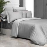 Sarev Saten Adam V5 Nevresim Takımı King Size - 240 x 220 cm - Gri