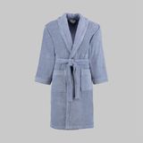 Sarev Soho Mavi %100 Pamuk X-Large Beden Bornoz - XL