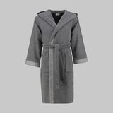 Sarev Street Antrasit %100 Pamuk X-Large Beden Bornoz - XL