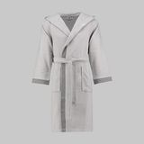 Sarev Street Gri %100 Pamuk X-Large Beden Bornoz - XL