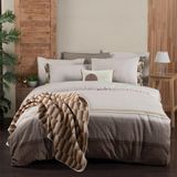 Sarev Zeta Çift Kişilik %100 Pamuk Flanel (Pazen) Nevresim Takımı - 001-Renkli - 200 x 220 cm