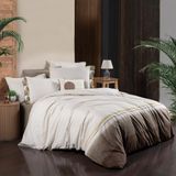 Sarev Zeta Tek Kişilik %100 Pamuk Flanel (Pazen) Nevresim Takımıbej - 160 x 220 cm