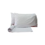 Sarev%100 Pamuk Tek Kişilik 100x200 cm 1 Adet Yastık Kılıflı Fitted Çarşaf Seti Gri, SRV19805