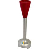 Sarex Uyumlu Elite Plus - SR-2110 Mix - SR-2120 Plus - Mix Blender Parçalayıcı Metal Ayak Kırmızı - Adet-Set