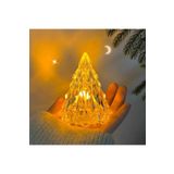SARFEX Çam Ağacı Yılbaşı Hediyelik 6cm x 4cm Atmosfer Işığı Noel Süslemeleri, LED Başucu Gece Lambası