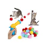 SARFEX Peluş Top Atan İnteraktif Kedi Oyuncağı
